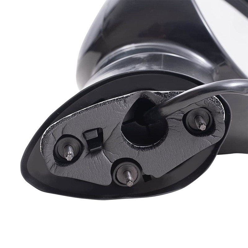 Brock Replacement Passenger Side Power Mirror Paint to Match Black