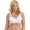 Exquisite Form Womens 5100535 Bra, White, 46C US