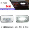 BHZNGD 2x Car License Plate Light No Error 6000K Compatible