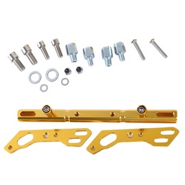 Motorcycle Handlebar Extender - Adjustable Bike Handlebar Extension Bracket - Strengthen Aluminum Motorbike Accessories for Road Trip Outdoor Touring Long Distance Travel