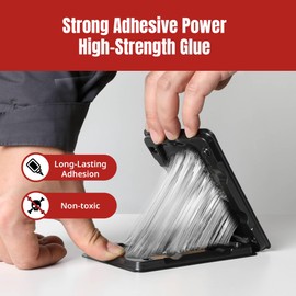 POPTRAP Rat & Insect Traps Heavy Duty - 12 Pack, Super Sticky Mouse Trap with Ultra-Strong Glue, Mouse Glue Trap with Scent of Peanut Butter for Indoor & Outdoor, Non-Toxic & Long-Lasting