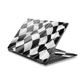 MightySkins Skin Compatible with DELL XPS 13 9365 2-in-1 (2017) - Race Flag | Protective, Durable, and Unique Vinyl Decal wrap Cover | Easy to Apply, Remove, and Change Styles | Made in The USA