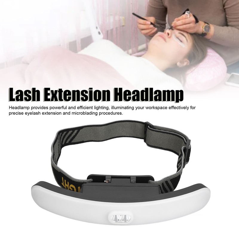 Eyelash Extension Headlamp Adjustable Professional Portable Lash Extension Grafting Headlamp