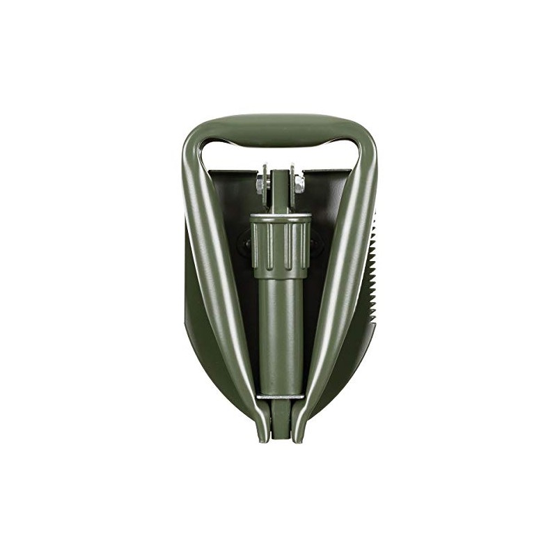 Mini Folding Camping Bushcraft Shovel Spade Saw with Bag Pouch