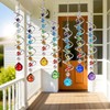 H&D HYALINE & DORA 7 Pack Crystal Suncatchers for Windows