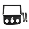DKMUS Double Din Dash Radio Trim Kit for Dodge Ram