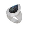 Robert Lee Morris Soho Abalone Cocktail Ring