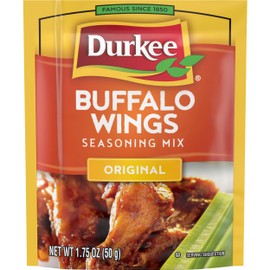 Durkee Buffalo Wings Seasoning Mix, 1.75 Ounce Packets (Pack of 12)