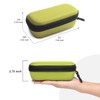 Bukere Double Eyeglasses Case with Adjustable Slots, EVA Hard-shell Travel