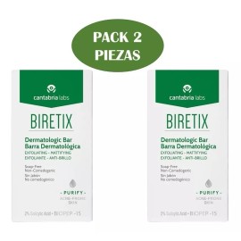 Biretix Barra Pack 2 Piezas 80gr C/u