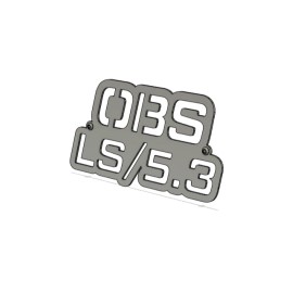 Special Ops Motorsports OBS LS/5.3 BOLT ON BADGE EMBLEMS lOGO BOLT ON LS SWAP STEEL  LSX