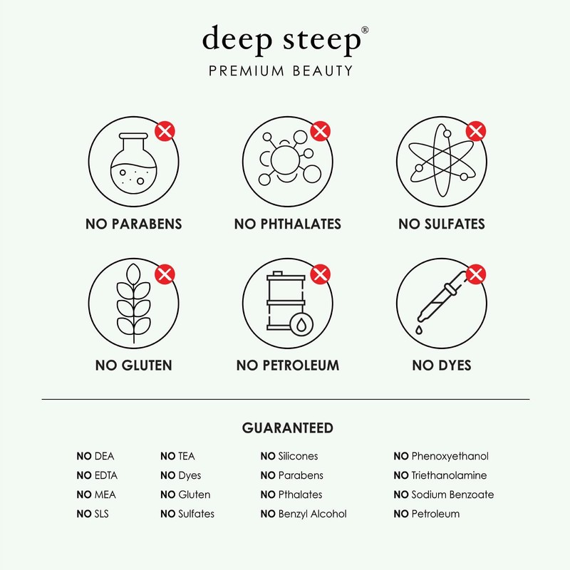 Deep Steep Bubble Bath, 10oz (2 Pack) (10 Fl Oz