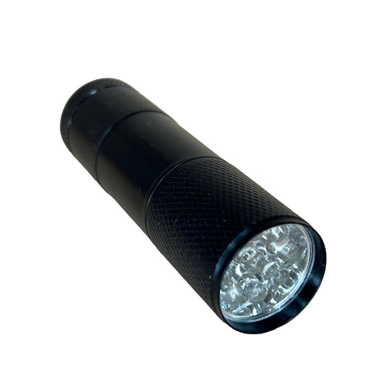 Ultraviolet UV Theft Detection Powder with 9 Led Black Light