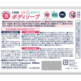 LION Nursing Care Foam Body Soap, 16.9 fl oz (500 ml), Weak Acid