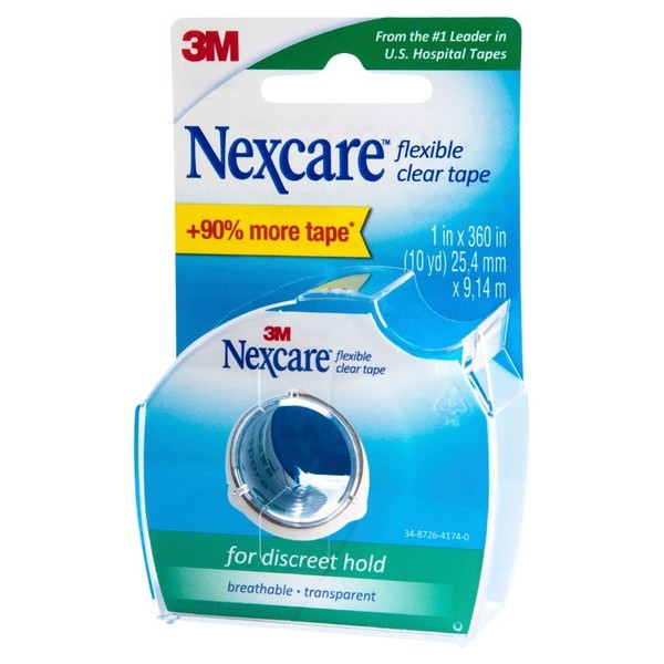 Nexcare First Aid Tape - Flexible Clear 25.4mm x 9.14m