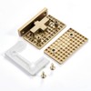 Heavy Duty Shower Glass Door Hinge,Solid One-Piece Precision Cast with