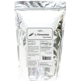 NuSci L-Threonine Powder Pure (1000 Grams (2.2 lb))