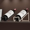 Metal Wine Rack Freestanding -Tabletop Wine Rack Holder - Countertop