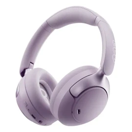 Audífonos Inalámbricos Qcy H3pro 50db Anc Gamer Diadema Lp Color Violeta