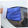Gatuida Snow Scraper with Glove for Cars Ice Remover Tool
