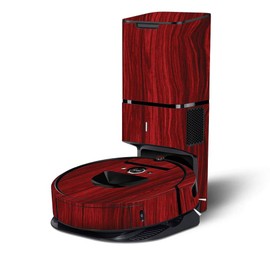 MightySkins Skin Compatible with iRobot Roomba i7+ Robot Vacuum - Cherry Grain | Protective, Durable, and Unique Vinyl Decal wrap Cover | Easy to Apply, Remove, and Change Styles | Made in The USA