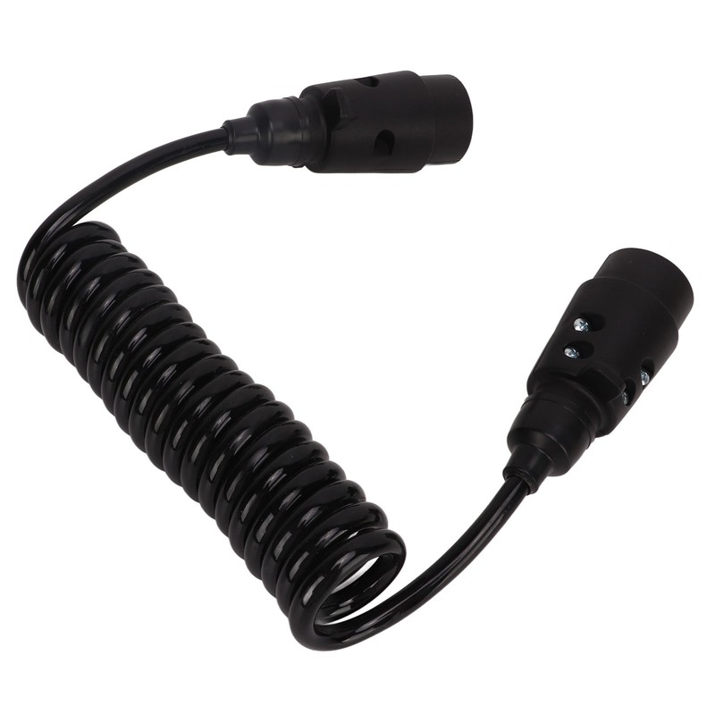 2m Trailer Light Board Extension Cable 7Pin Plug Socket Adapter
