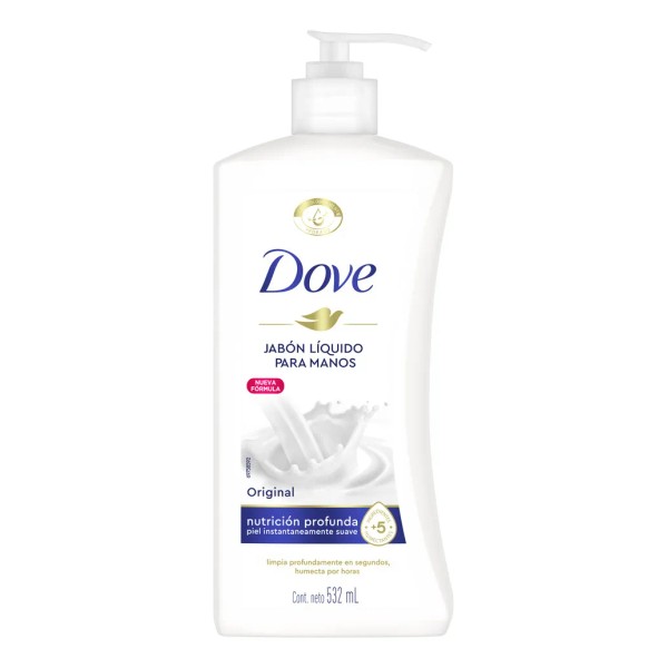 Jabón Líquido Humectante Dove Original Para Manos 532ml