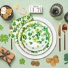 FYSUIMU St. Patrick’s Day Tableware Set Kit Serves 24 Shamrock