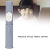 Kids Oral Muscle Perceiving Trainer Breathable Whistle Improve Language Development