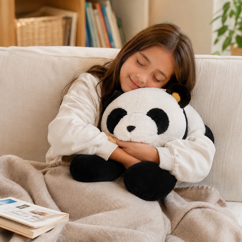 Giant Panda Plush Toy 60cm-80cm Soft Stuffed Animal Pillow, Cute