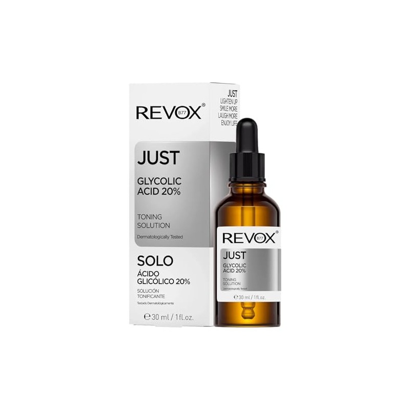 REVOX B77 JUST ACIDO GLICOLICO TONIFICANTE 30ML
