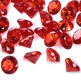 Babenest - Relleno de jarrón de gemas postizas de diamante acrílico, 240 piezas de diamantes de imitación de 3/4 pulgadas, joyas de cristales para dispersos de mesa, bodas, fiestas, eventos, artes y