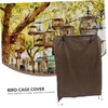Kisangel Outdoor Bird Cage Cover Washable for Parrot and Animals