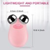 Electric Microcurrent Vibration Face Lift Massager Wrinkle Puffiness Removal Skin