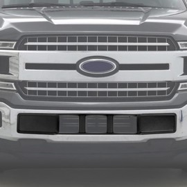 JeCar Black Front Bumper Cover Grille Trim Guards for 2018-2020 Ford F150