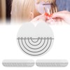 100Pcs Hair Heat Shield Guards with Scale Single Hole PVC