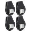 4PCS PU Leather Portable Compact Accurate Size Billiard Chalk Clip