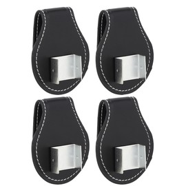 4PCS PU Leather Portable Compact Accurate Size Billiard Chalk Clip Holder Snooker Tool Accessory