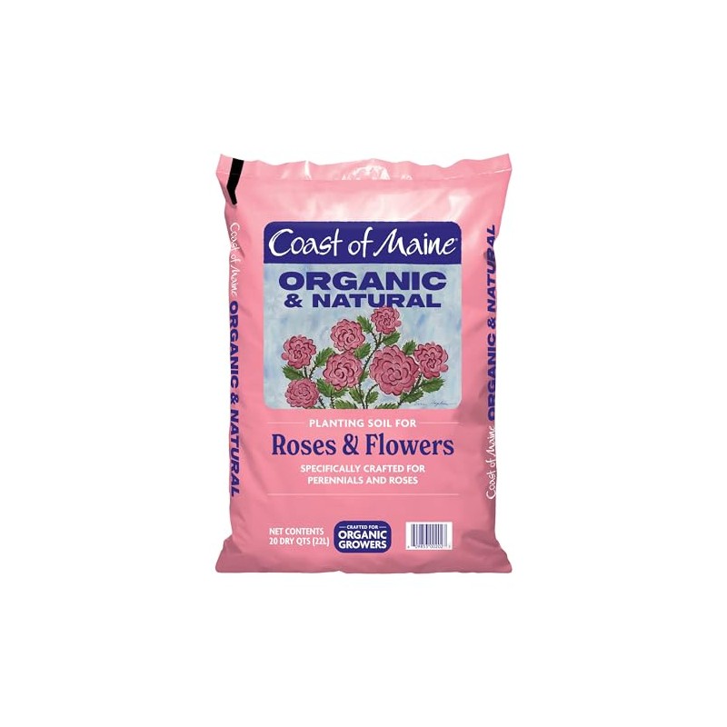 Coast of Maine Organic & Natural Planting Soil for Roses