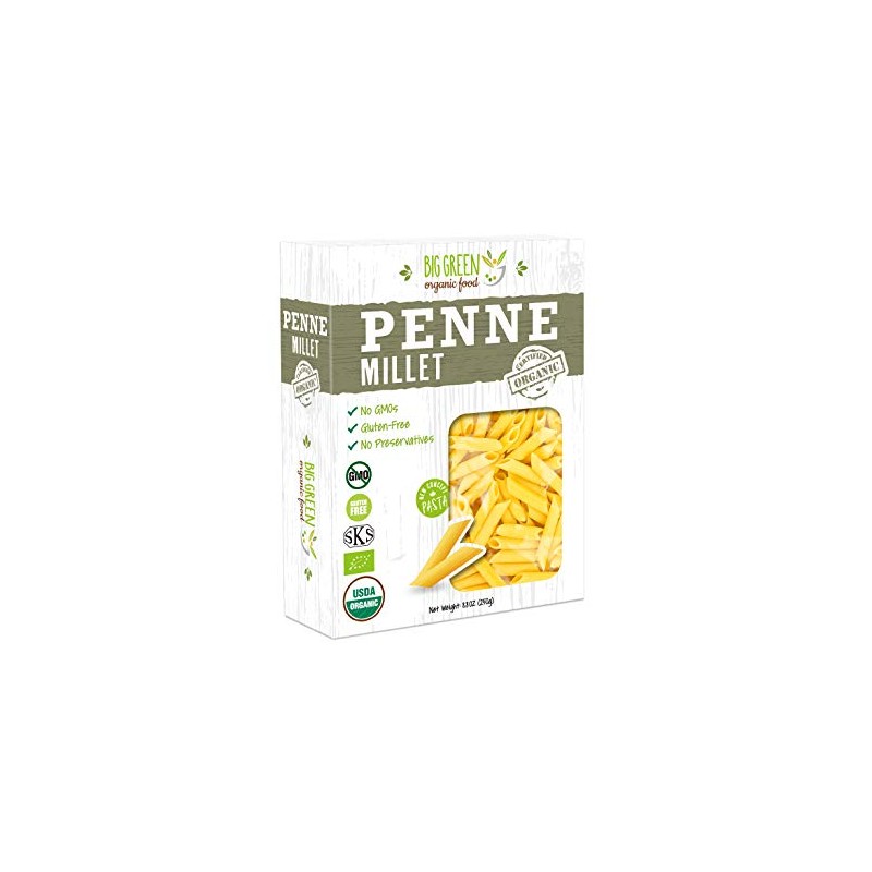 Organic Millet Penne, 8.8oz, New Concept Pasta (2)