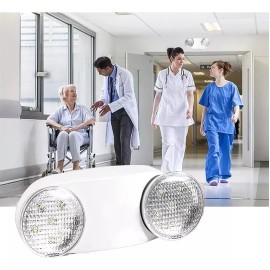 MIZETLI Lampara De Emergencia Led Dirigible Recargable Iluminación