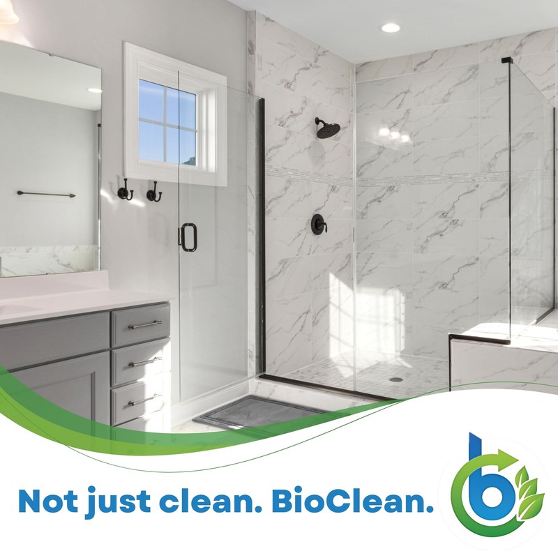 Bio Clean: Eco Friendly Hard Water Stain Remover (40oz Large).