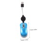 iplusmile Mini Retractable Optical Mouse Ergonomic Design Compact for Travel
