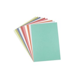 Sizzix Surfacez Cardstock Pack 8"X11.5" 60/Pkg-Botanical, 10 Colors -665276