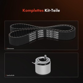 Frankberg Timing Belt Set Timing Belt Belt Tensioner Compatible with Aveo/Kalos Hatchback T250 T255 1.2L 2008-2012 Matiz M200 M250 1.0L 2005-2010 Spark 1.0L 2005-2009 Replace# K025535XS