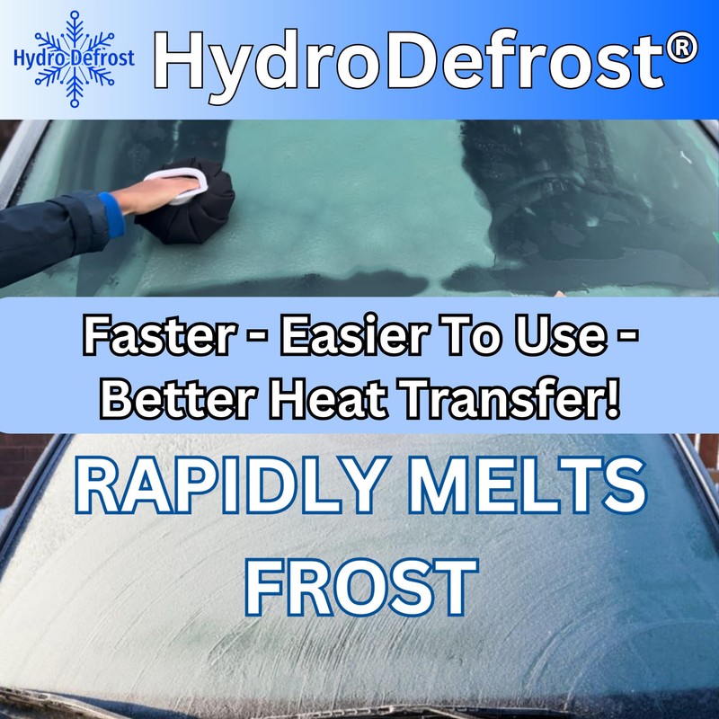 HydroDefrost 2.0 Windshield Ice & Frost Melter – Rapid Defroster
