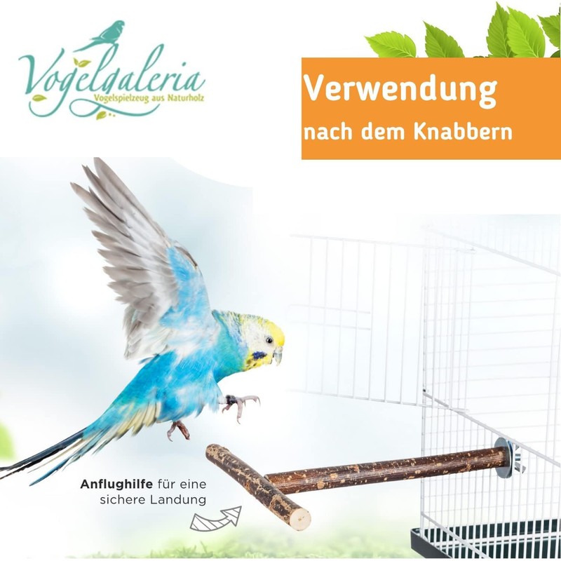 Vogelgaleria® Nibble Paradise for Birds - Activity Toy for Budgies,