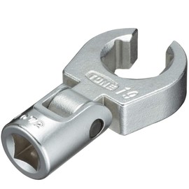 Tone 3SCF-19F Flex Claw Foot Wrench, 3/8 inch (9.5 mm) Drive, Width of Both Sides 0.75 inches (19 mm)