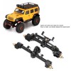 RC Car Metal Complete Front Rear Portal Axle Set Assembly