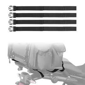 KEMIMOTO Fixing Belt Seat Bag Bike Belt Set of 4 Repair PVC Tarpaulin Bags for Mounting KM706, KM1031, KM401, KM1015